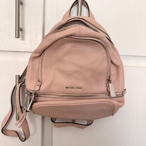 MICHAE KORS RHEA PINK BACKPACK
